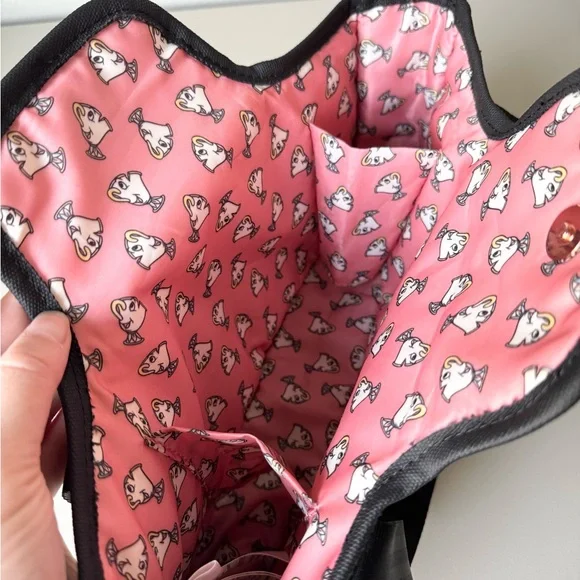 Petunia Pickle Bottom Disney Beauty And The Beast Pop Art Belle Stroller Caddy - Picture 7 of 12